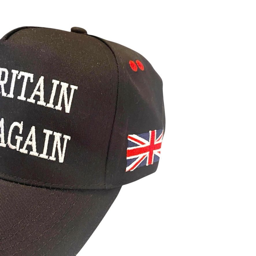 Make Britain Great Again Black Baseball Cap