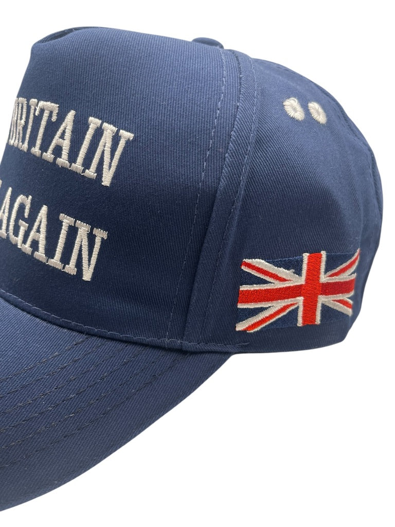 Make Britain Great Again Navy Blue Baseball Cap