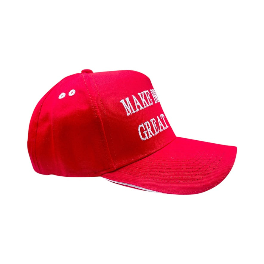 Make Britain Great Again Red Baseball Cap