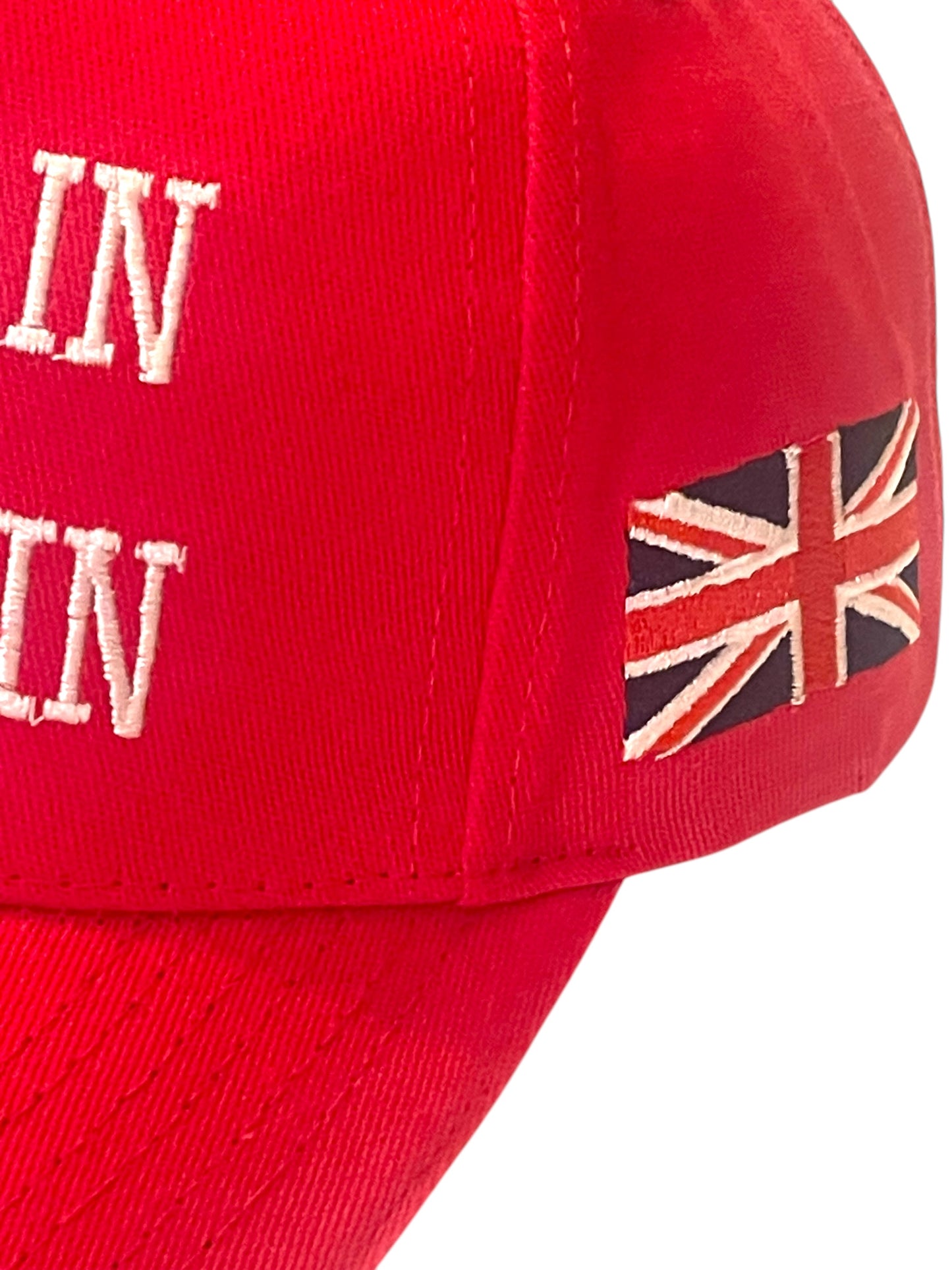 Make Britain Great Again Red Baseball Cap